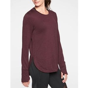 Athleta Uptempo Top, Auberge, Size M